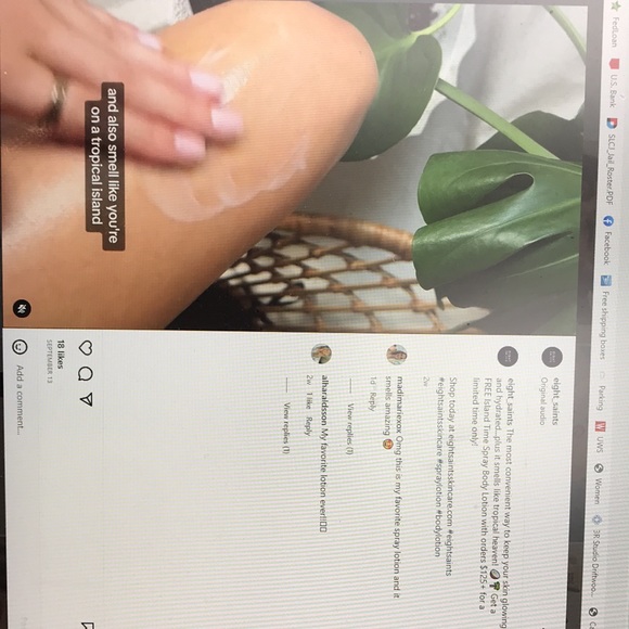 Brand new Eight Saints Island Time body spray lotion - Picture 9 of 10